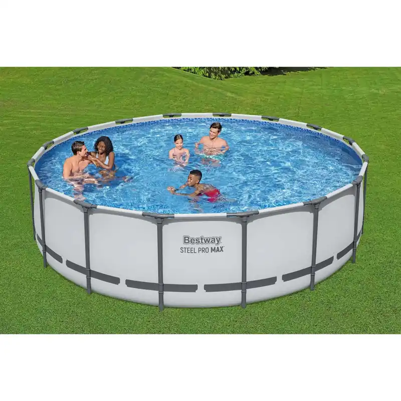 Piscina rotonda Bestway® Steel Pro MAX™ 4,88x1,22 m