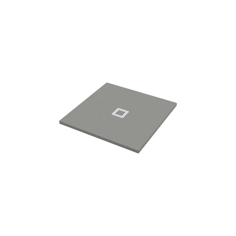 Piatto doccia Nettuno grigio 70x70 cm
