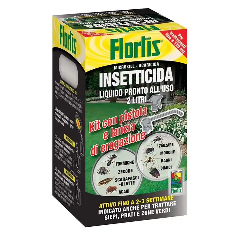 Insetticida kit Flortis Microkill rtu 2 l