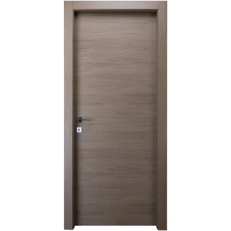 Porta battente reversibile Rio nocciola 210x80 cm