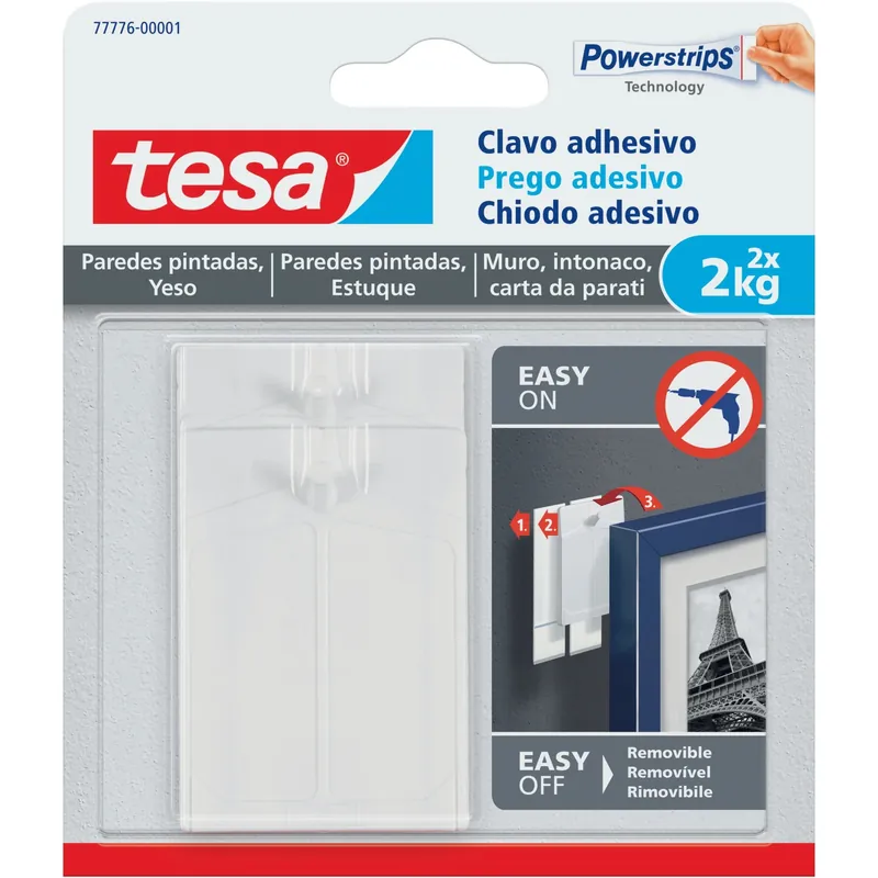 Chiodo adesivo per carta da parati e intonaco Tesa max 2 kg