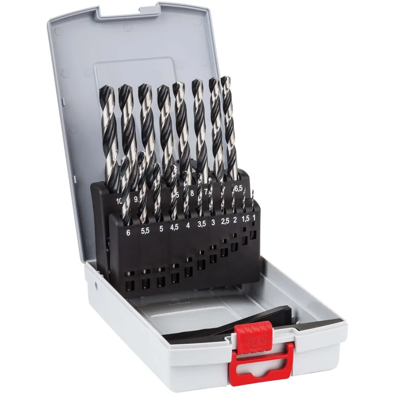 Punta a spirale Bosch HSS ProBox PoinTeQ 19 pz