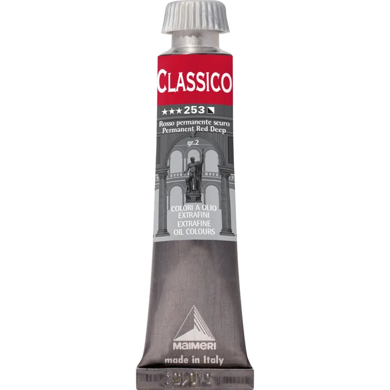Colori olio classico 20 ml rosso perm. scuro