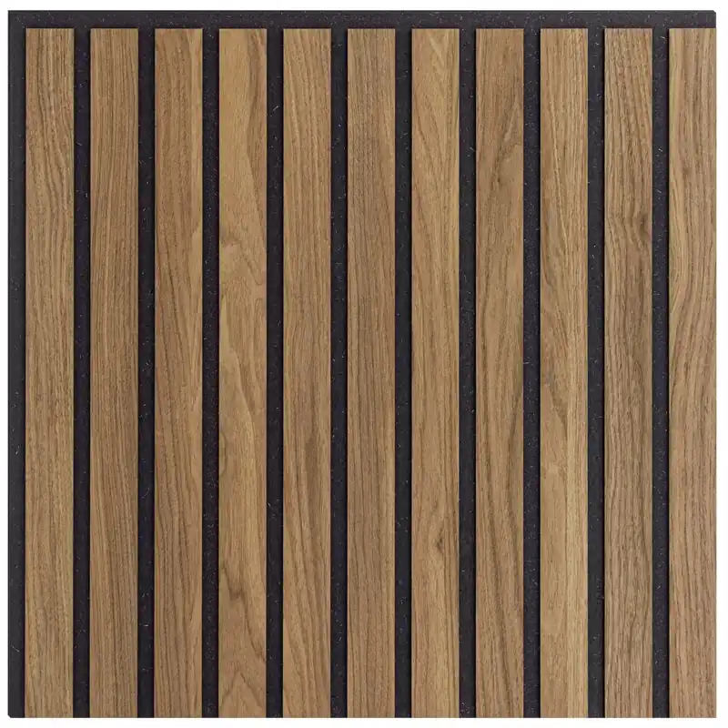 Pannello decorativo Hoogapanel Asia verticale noce 58x58 cm Sp. 1,1 cm