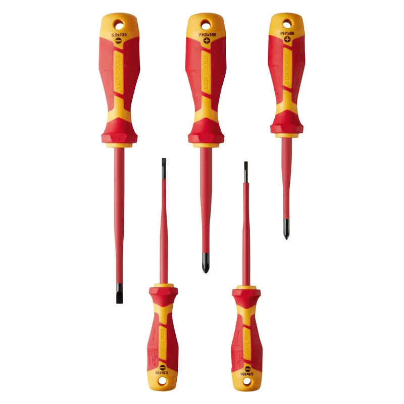 Set cacciaviti VDE LUX-TOOLS Slim 5 pz