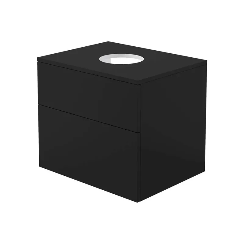 Mobile lavabo con piano Idrostile 600x520 mm nero