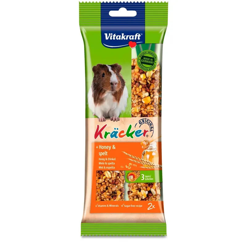 Kracker al miele per porcellini d`india 112 gr
