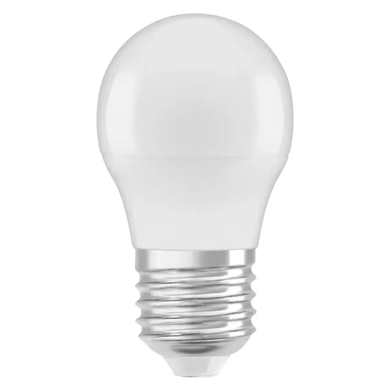 Lampadina LED E27 a sfera Bellalux 470 lm bianco caldo