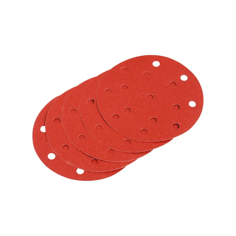 Dischi abrasivi adesivi LUX-TOOLS K80 Ø 115 mm 5 pz