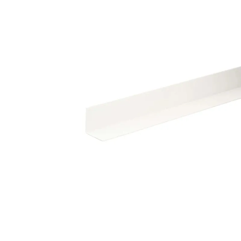 Profilo angolare 2 m 20x20 mm in pvc bianco