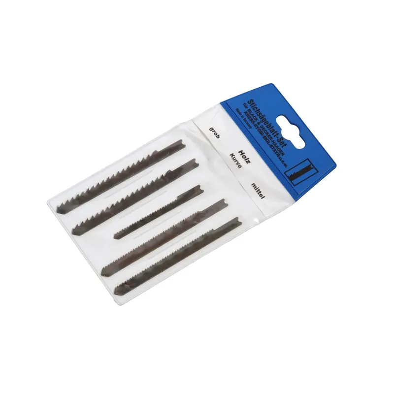 Set di lame per seghetto alternativo LUX-TOOLS codolo a U 5 pz