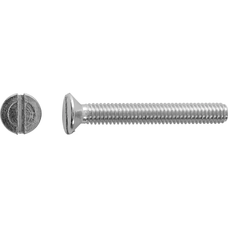 LUX-TOOLS Vite filettata LUX-TOOLS testa svasata piana a taglio M6x50 mm zincata