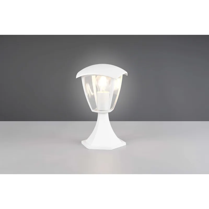 Paletto luminoso segnavia LED Venta H30cm bianco opaco