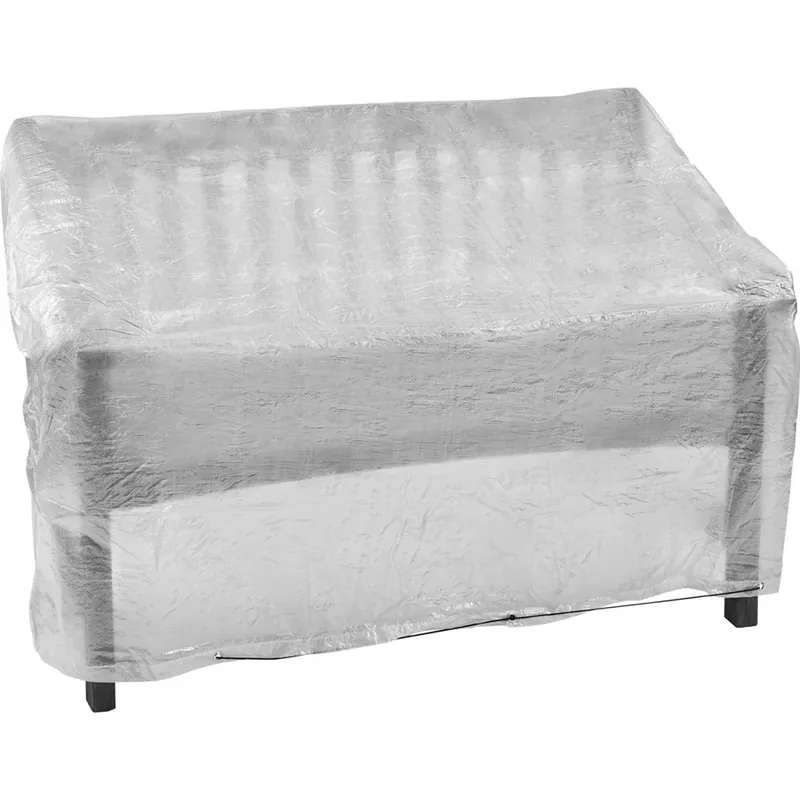 Telo protettivo per panca 78x160x75 cm trasparente