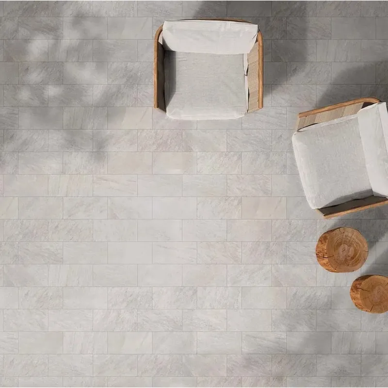 Piastrella in gres porcellanato Ea-Pavement verde 20x40,4 cm 1,46 m²