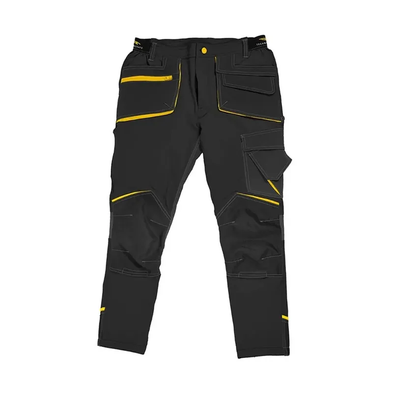 Pantalone da lavoro Looney nero giallo tg. XL