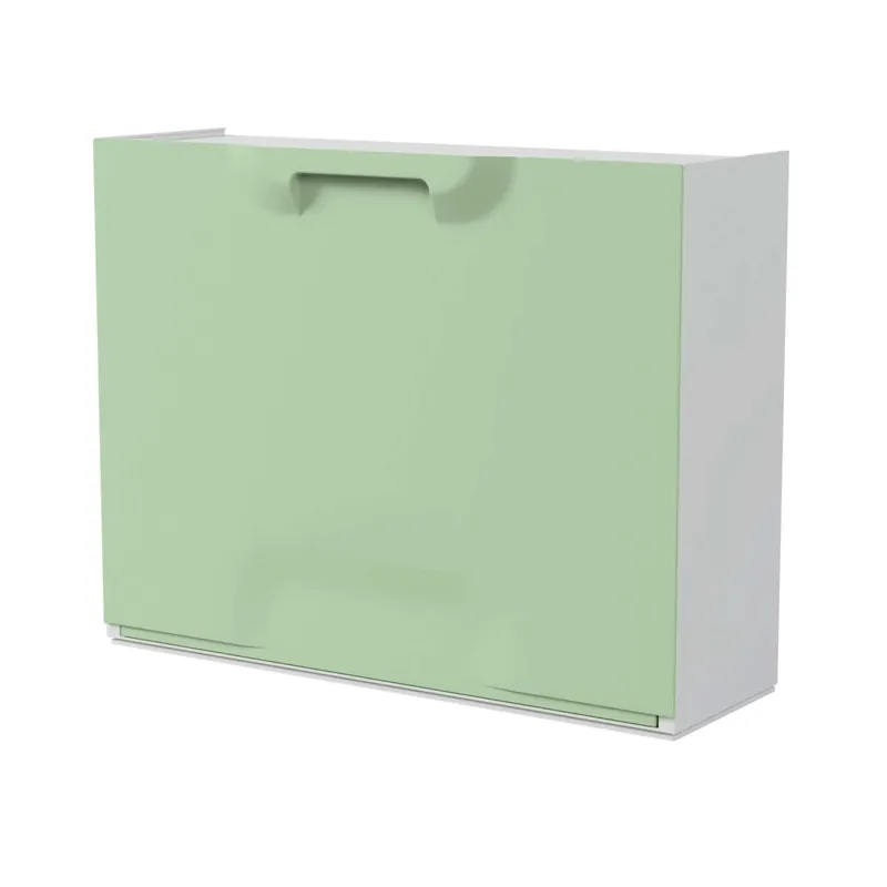 Scarpiera in polipropilene 510x173x401 mm verde oliva