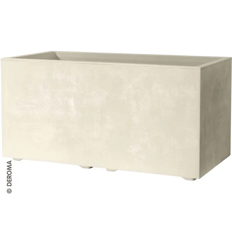 Fioriera da esterno Deroma Millenium R 59 cm perla