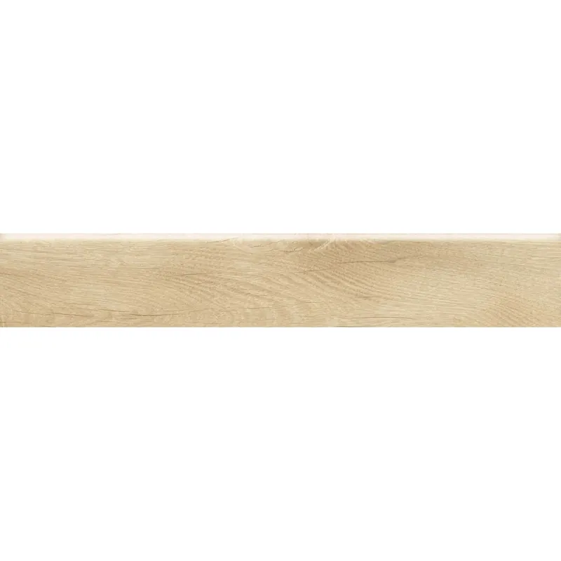 Battiscopa in gres porcellanato Greenwood sabbia 10x60 cm