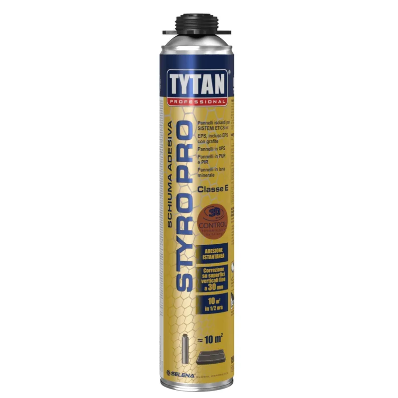Schiuma cappotto termico Styro Pro Tytan 750 ml