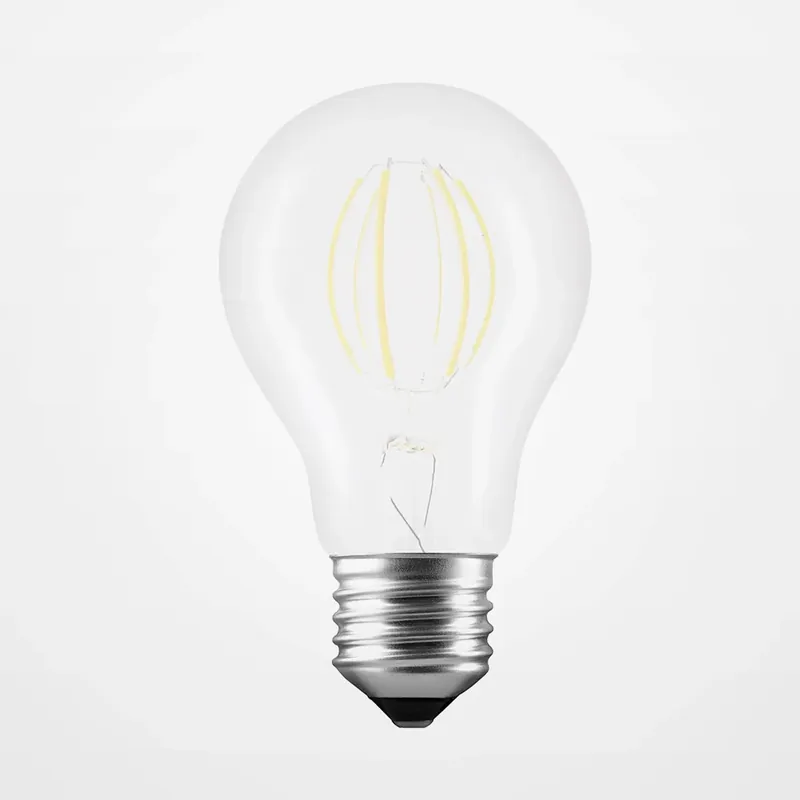 Lampadina LED filamento goccia frost E27 4W 480 lumens