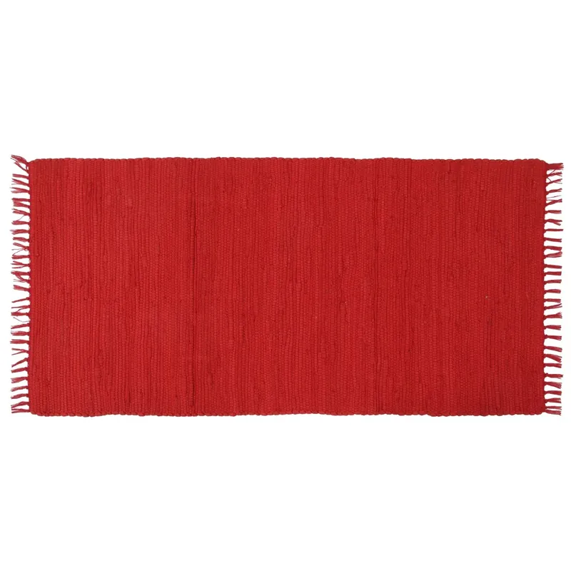 Tappeto cotone Abano 60x200 cm rosso pompei