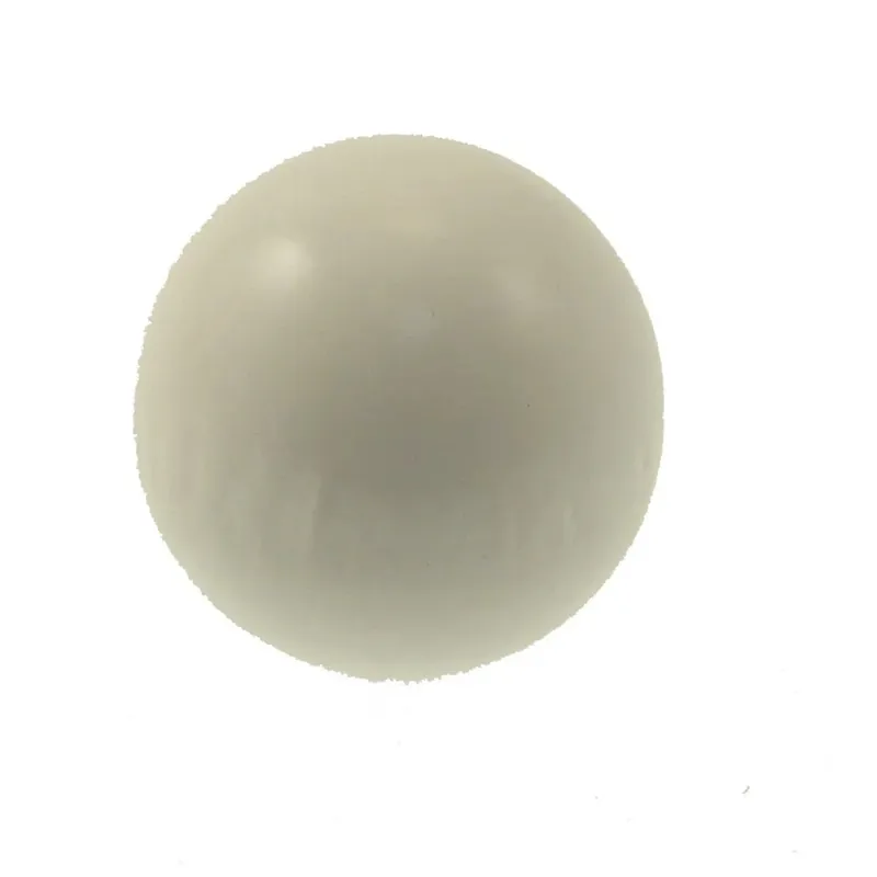 Terminale bastone tenda Palla in legno laccato bianco 11 mm 2 pz