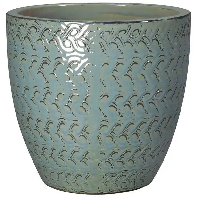 Vaso in terracotta smaltata Woolly Deroma Ø 37 cm
