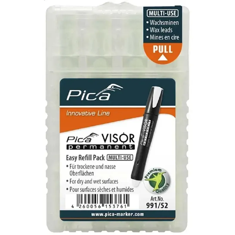 Ricarica per pennarello Pica Visor bianco