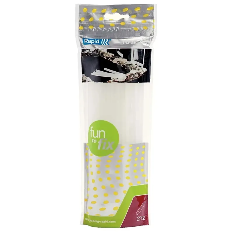 Stick di colla trasparente Rapid Fun to Fix da 12 mm