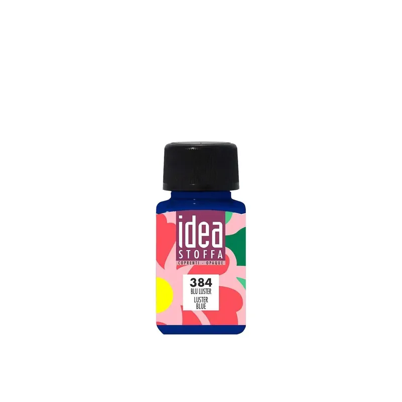 Colore per stoffa 60 ml blu luster