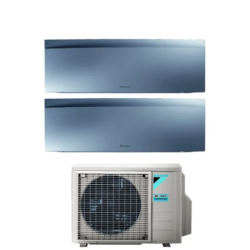 Condizionatore Dual Split Daikin Emura Silver III 7+9 con 2MXM50A R-32 Wi-Fi Integrato Argento Garanzia Italiana
