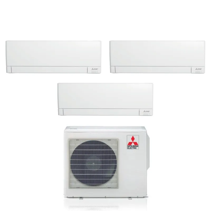 Condizionatore Mitsubishi Electric Trial Split Ay 9000+12000+12000 btu con MXZ-3F68VF Wi-Fi Integrato R-32