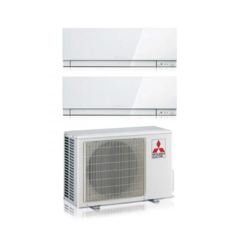 Condizionatore Dual Split Mitsubishi Electric Kirigamine Zen White 7+15 con MXZ-2F53VF R-32 Wi-Fi Integrato Bianco