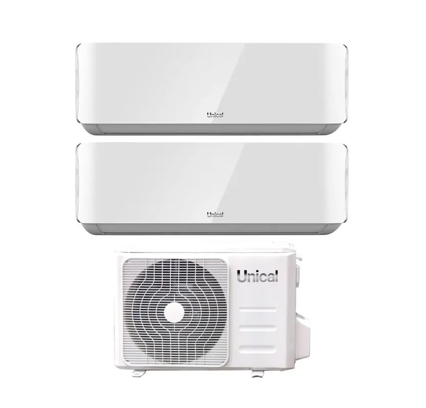 Condizionatore Dual Split Unical Air Cristal 10+18 (9+18) con KMX4 28HE R-32 Wi-Fi Optional