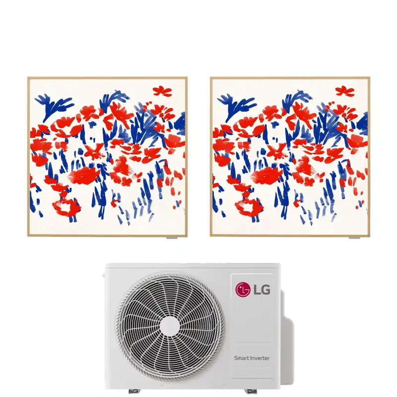 Condizionatore Dual Split LG Artcool Gallery Photo 9+9 con MU3R19 R-32 Wi-Fi Integrato