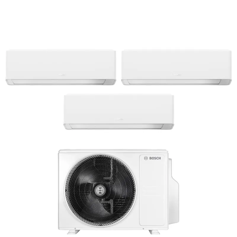 Condizionatore Trial Split Bosch CLIMATE 7000i WHITE 9+9+9 con 5000M 79\\/3 E R-32 Wi-Fi Integrato