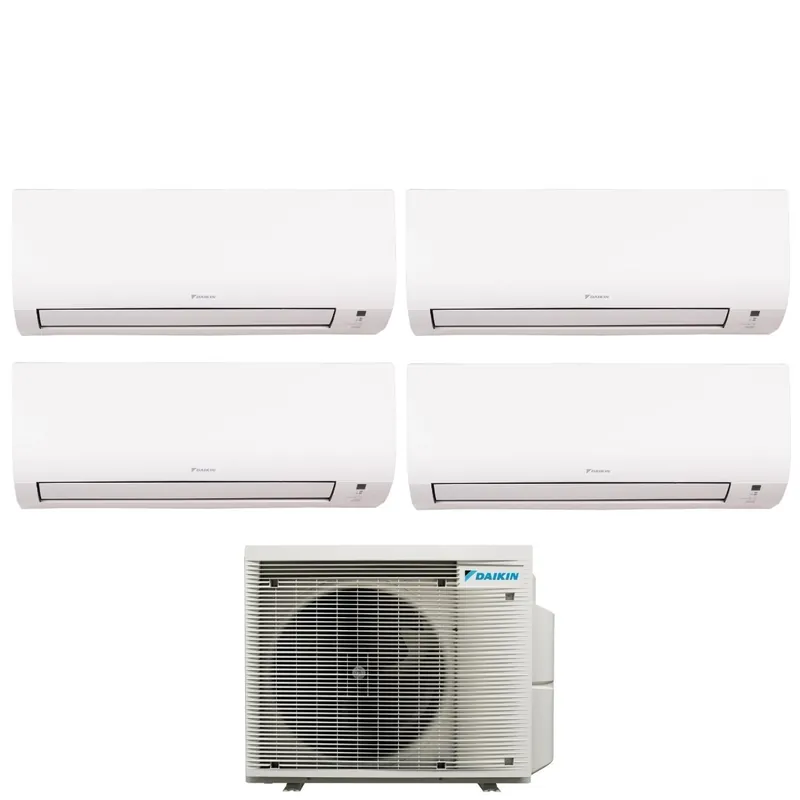 Condizionatore Daikin Quadri Split COMFORA 9+9+9+9 con 4MXM80A R-32 Wi-Fi Integrato