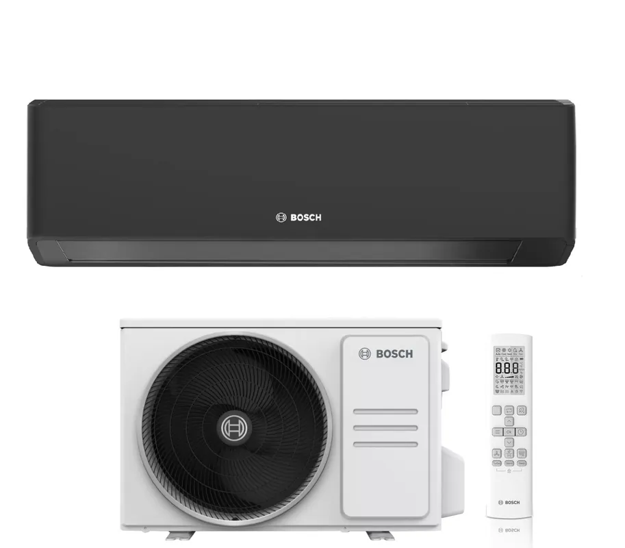Condizionatore Bosch Climate 7000i Black 7000 Btu CL7000i-SET 20 EB R-32 Wi-Fi Integrato