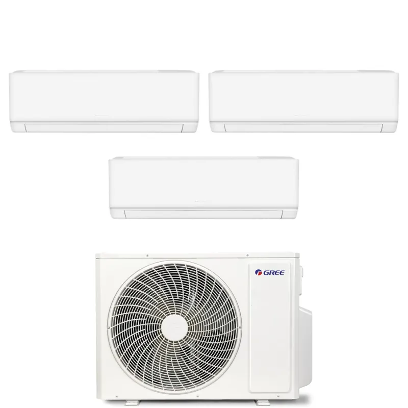 Condizionatore Trial Split Gree Cosmo 9+9+9 con GWHD(21)NK6OO R-32 Wi-Fi Integrato
