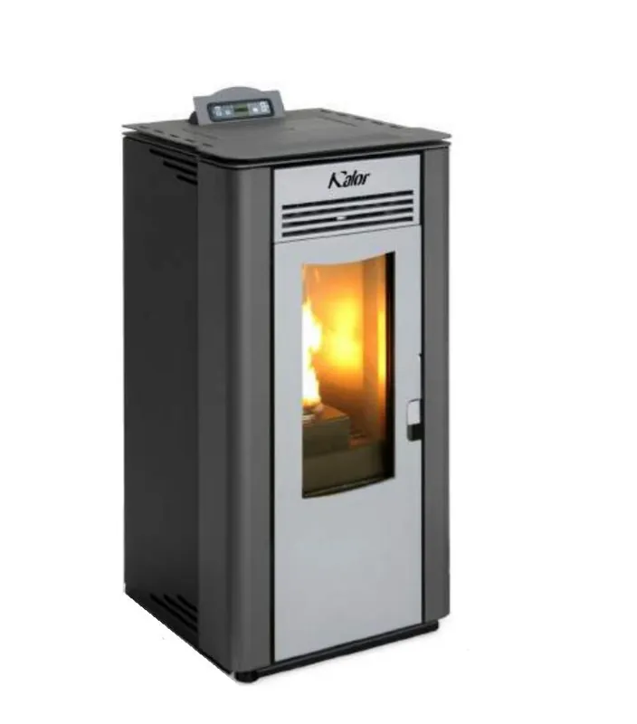 Stufa A Pellet Kalor Modello Lara 12 10 Kw In Acciaio Vari Colori Disponibili Bianca