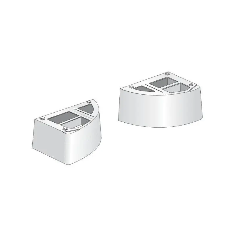 Piedini Di Appoggio Aermec ZH1 per Ventilconvettore Omnia