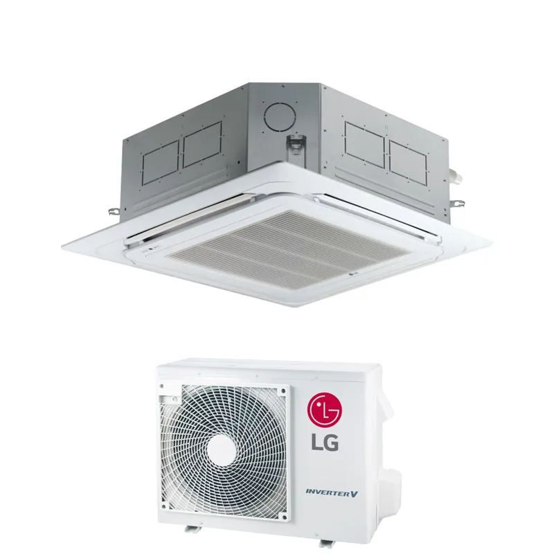 Condizionatore a Cassetta 4 Vie LG Compact 18000 Btu CT18F R-32 Wi-Fi Optional con Pannello Incluso