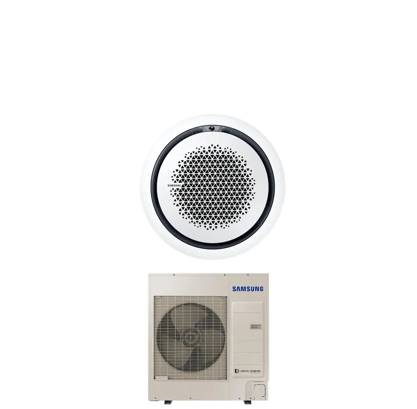 Climatizzatore Condizionatore Samsung Inverter Cassetta 360° 42000 Btu AC120RN4PKG\\/EU Trifase R-32 Wi-Fi Optional Vari Pannelli Disponibili