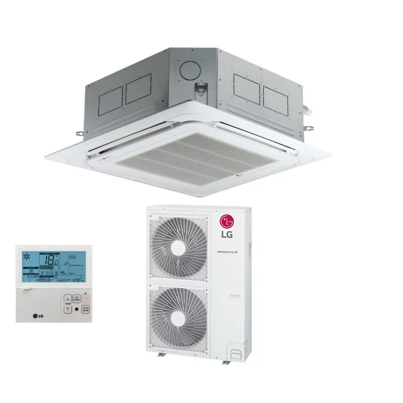 Condizionatore LG Cassetta a 4 Vie Inverter 36000 Btu UT36F R-32 Wi-Fi Optional con Pannello Incluso