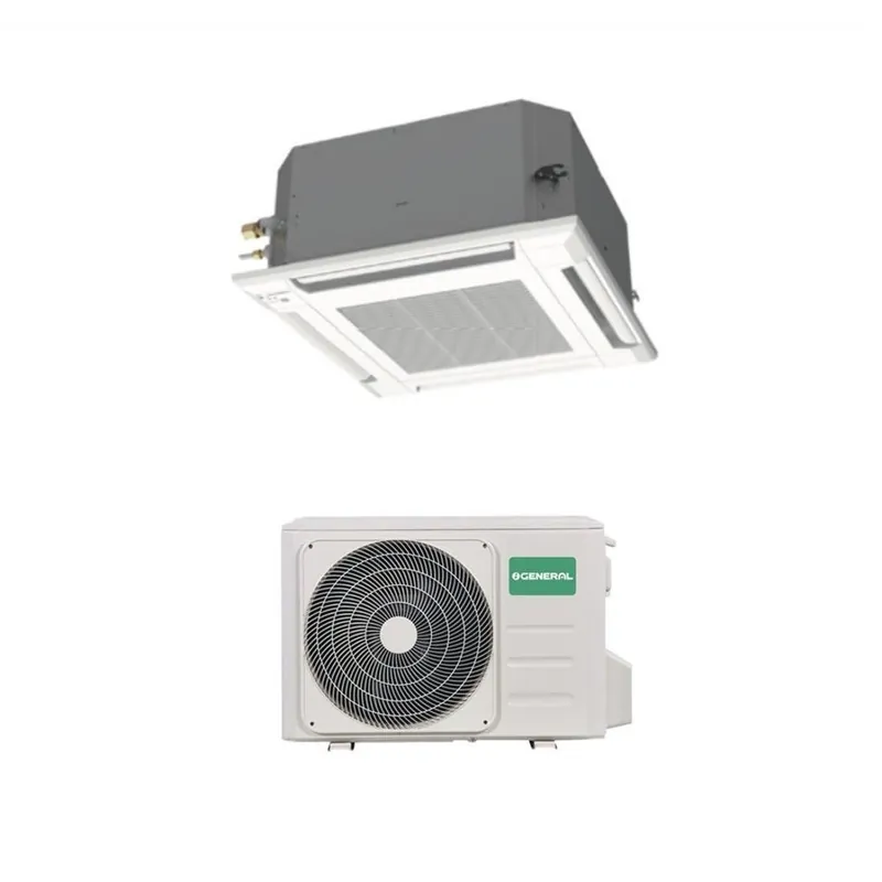 Condizionatore a Cassetta Flusso Circolare General Fujitsu 30000 Btu AUX30KRLB con Comando a Filo e Pannello