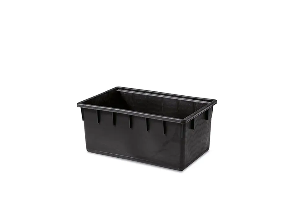 Contenitore rettangolare 180 lt - nero