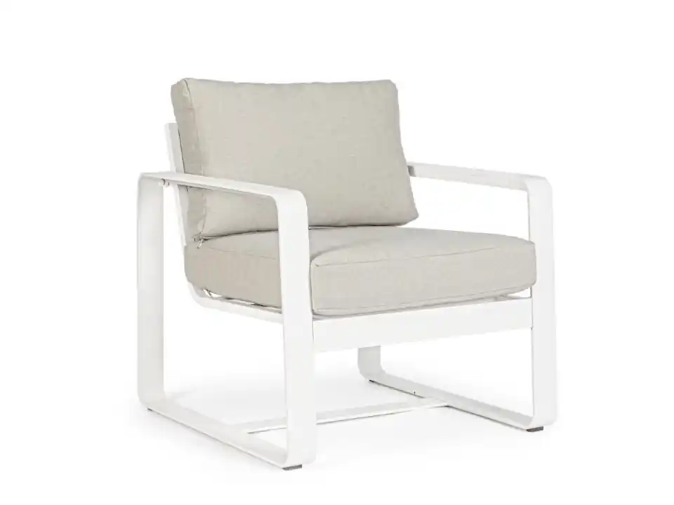 Merrigan, poltrona c-c bianco yk11