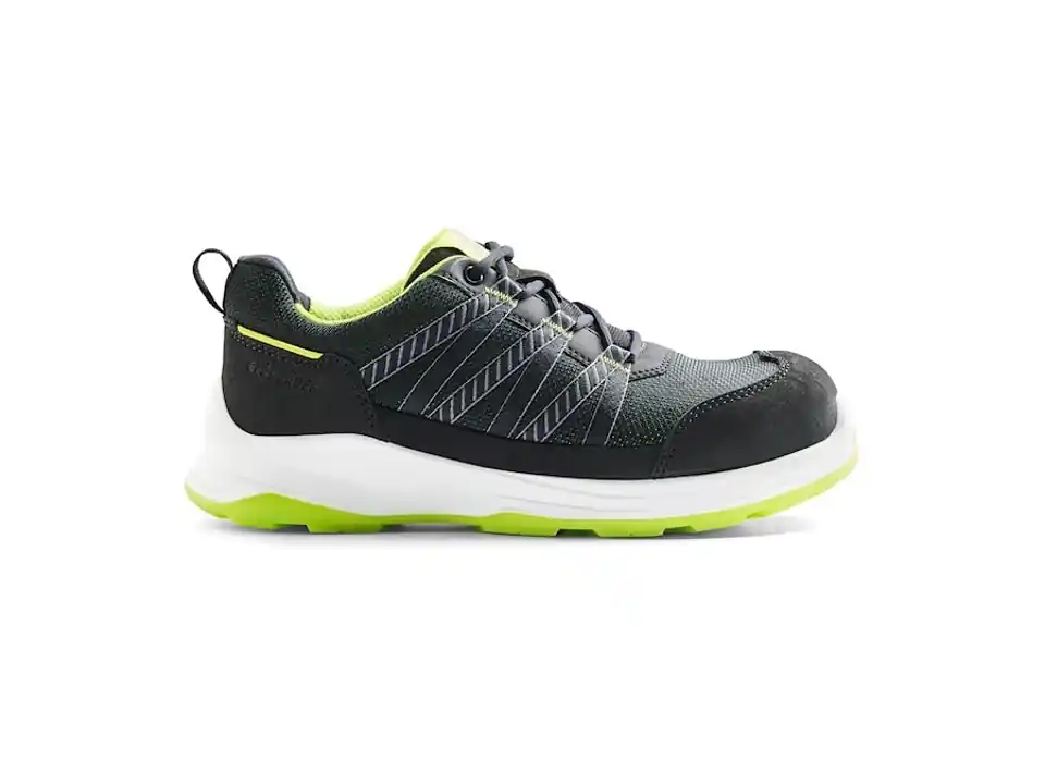 Scarpa antinfortunistica sprinter 2402, nero/verde lime