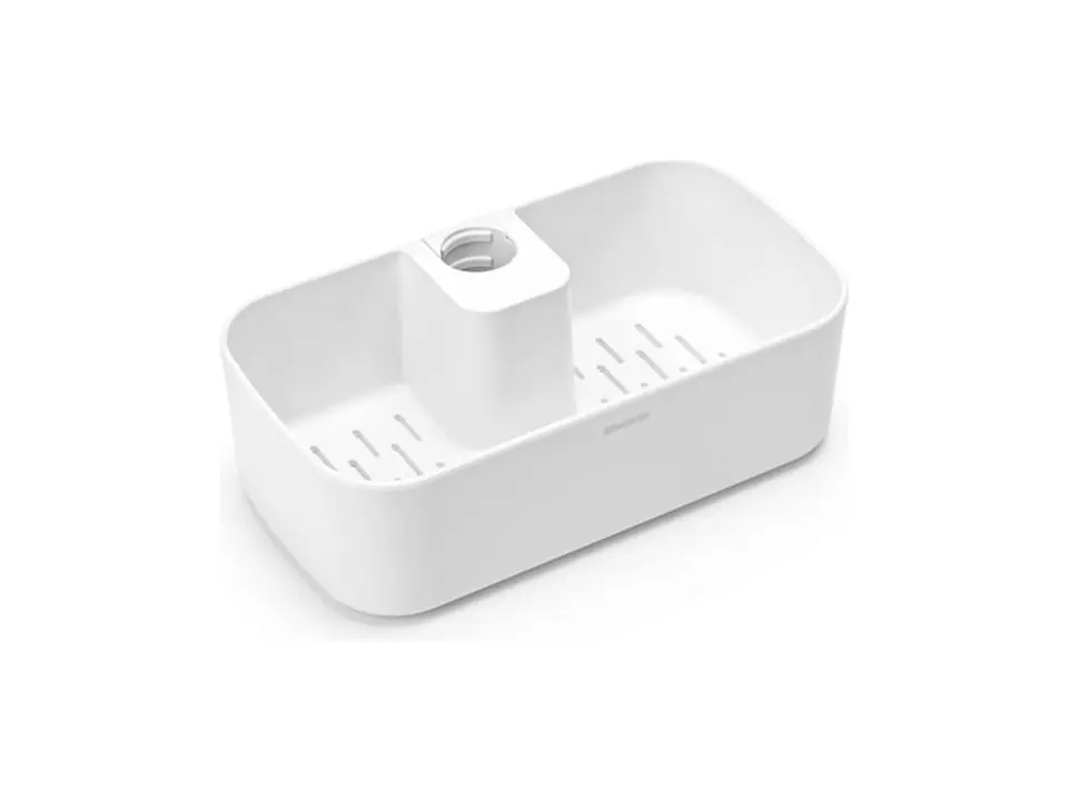 Renew, portaoggetti da doccia bianco